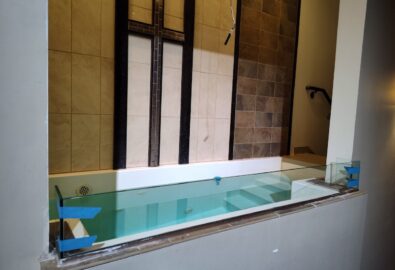 custom-built ritual bath